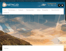 Tablet Screenshot of netwood.com.my